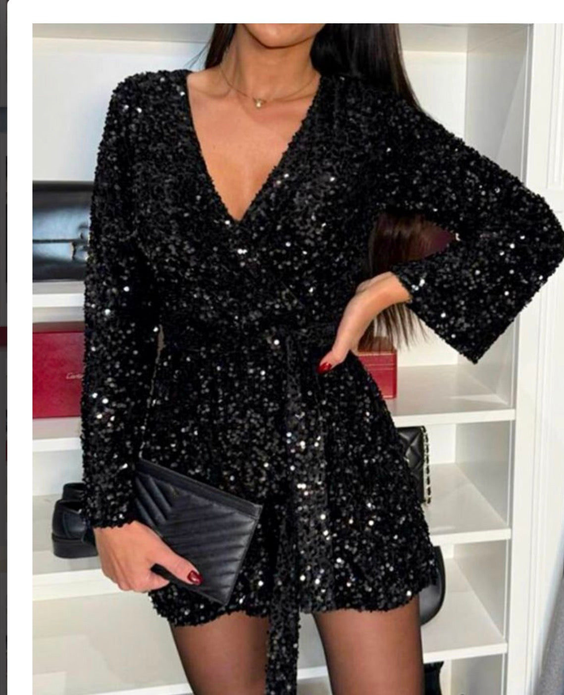 Playsuit glitter