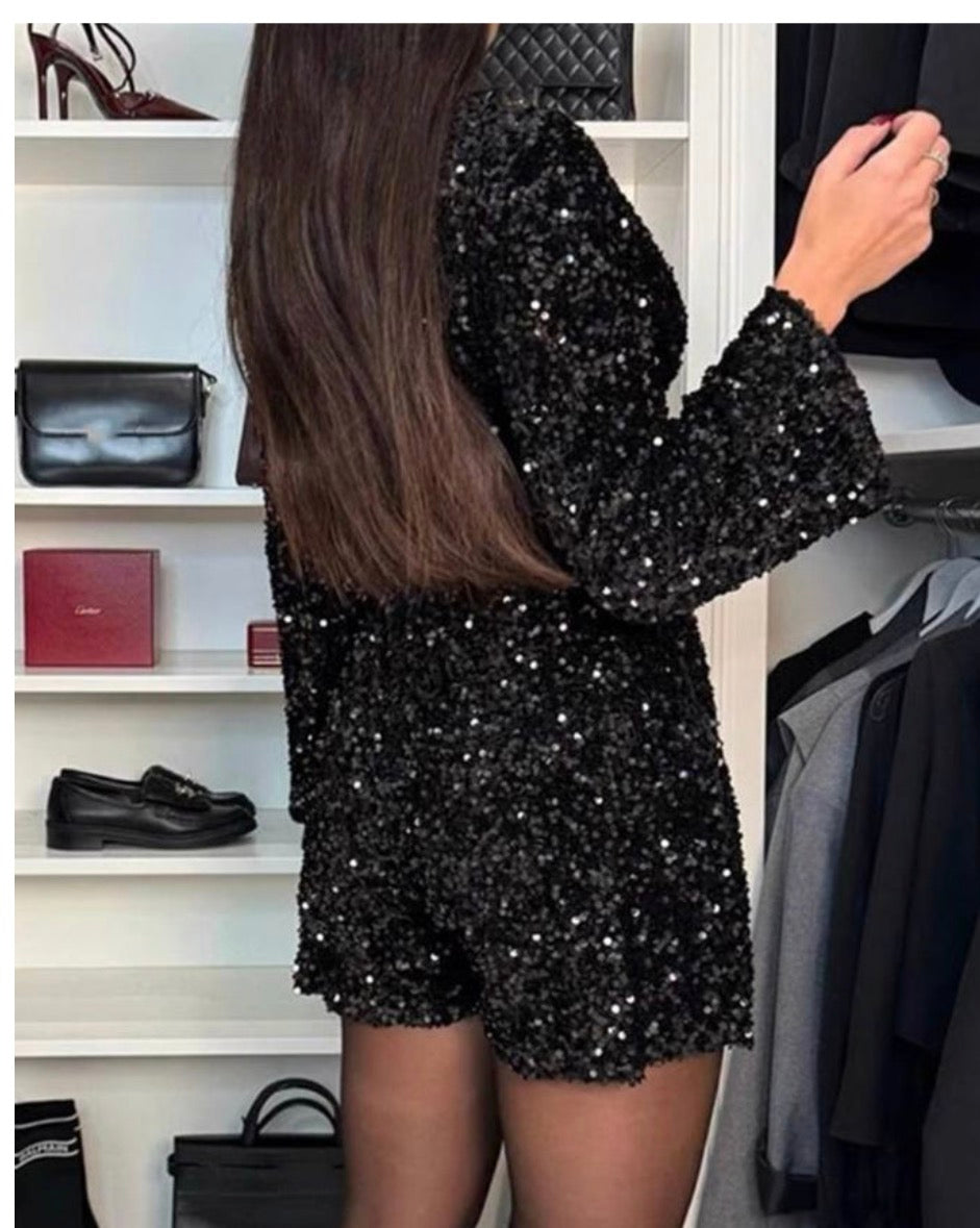 Playsuit glitter